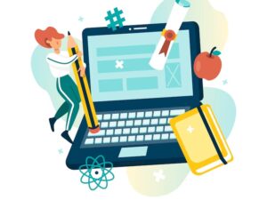 e-learning-concept-flat-background_52683-7444